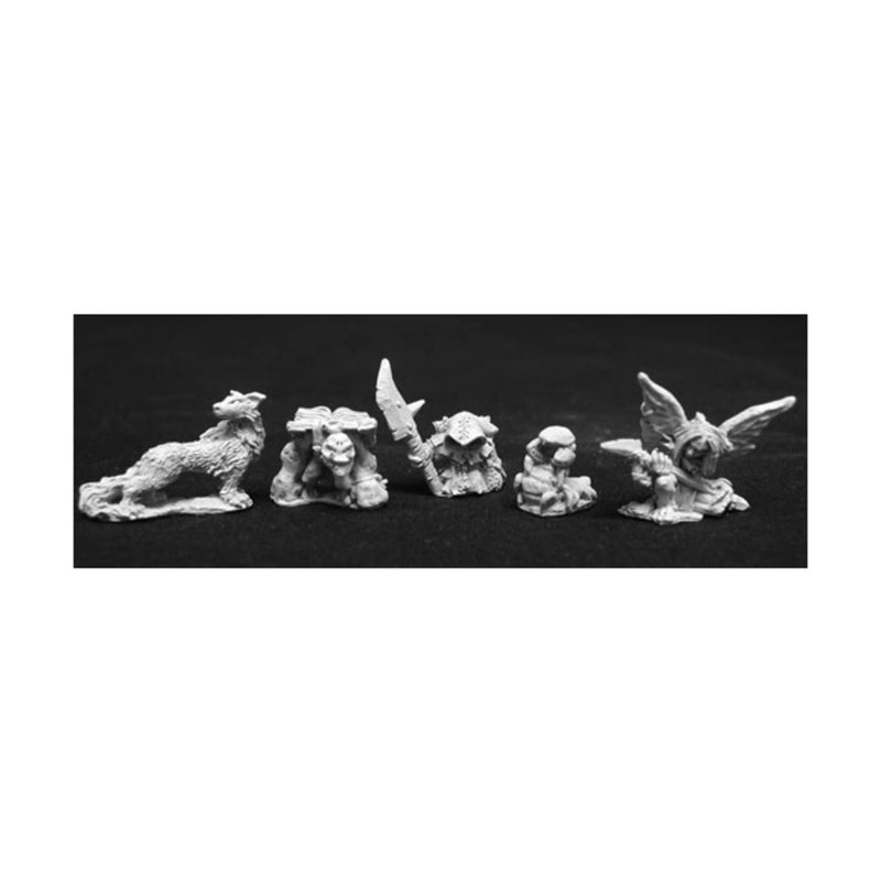 Reaper Familiars I Miniature 25mm Heroic Scale Warlord Miniatures